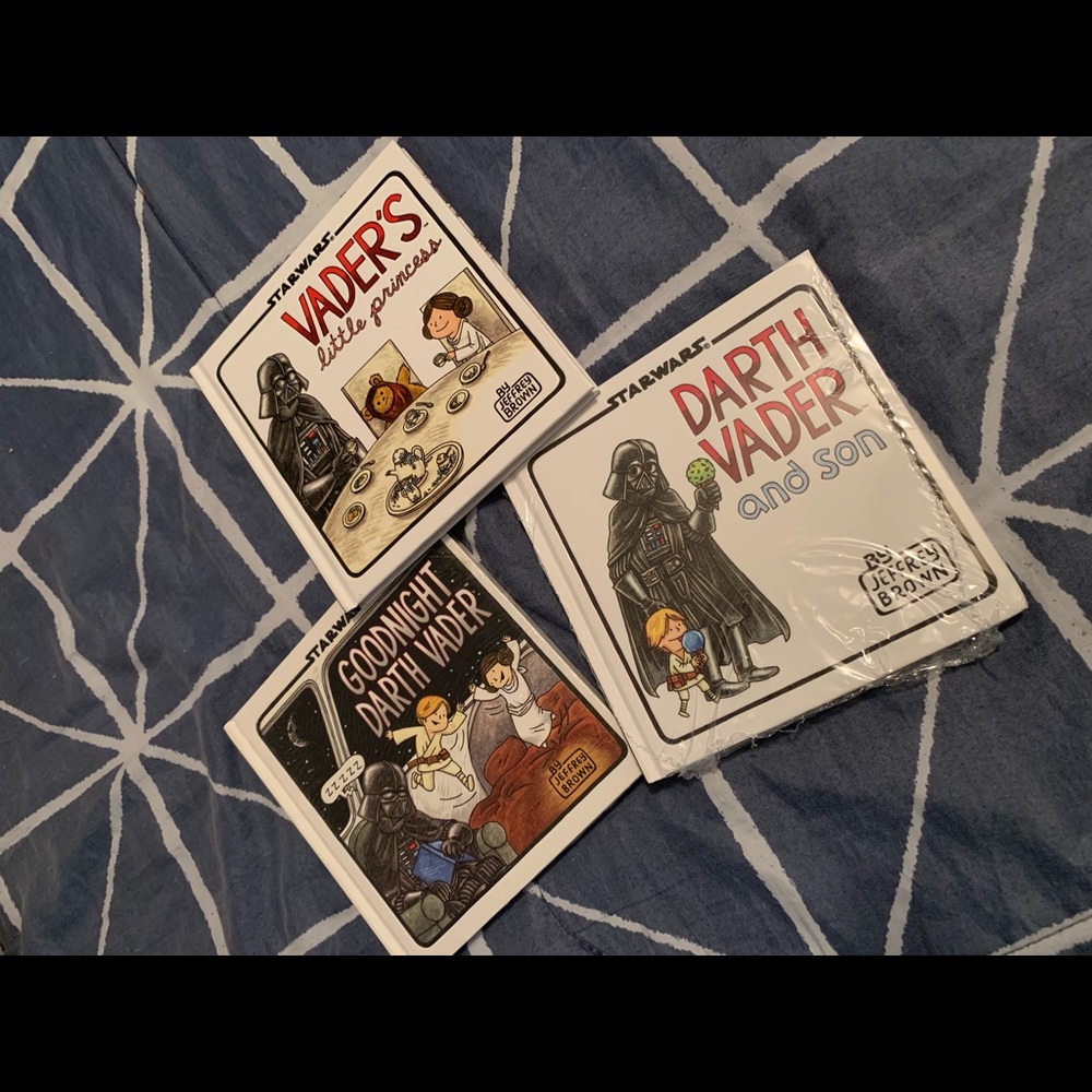 3 Brand New Star Wars Darth Vader Books